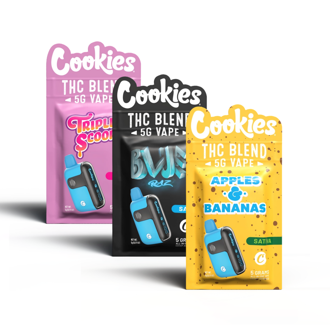 Cookies 5g Vape x3 Assorted Bundle