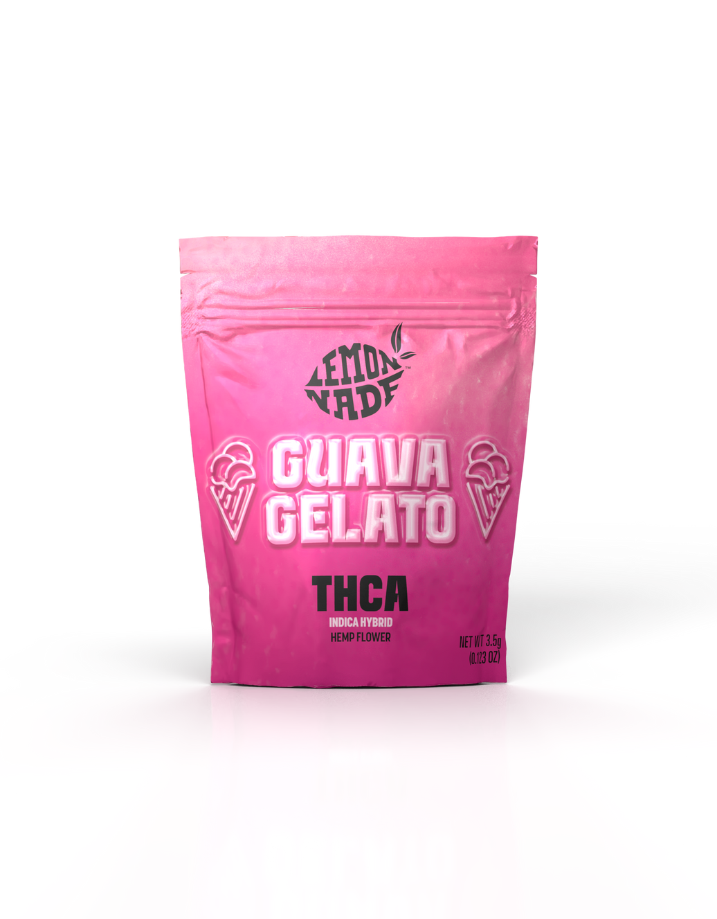 LemonNade - THCA Blend Flower 3.5g Bag - Guava Gelato