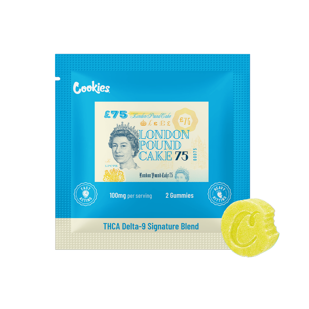 Cookies - THCA Delta 9 Special Blend Infused Gummy London Pound Cake