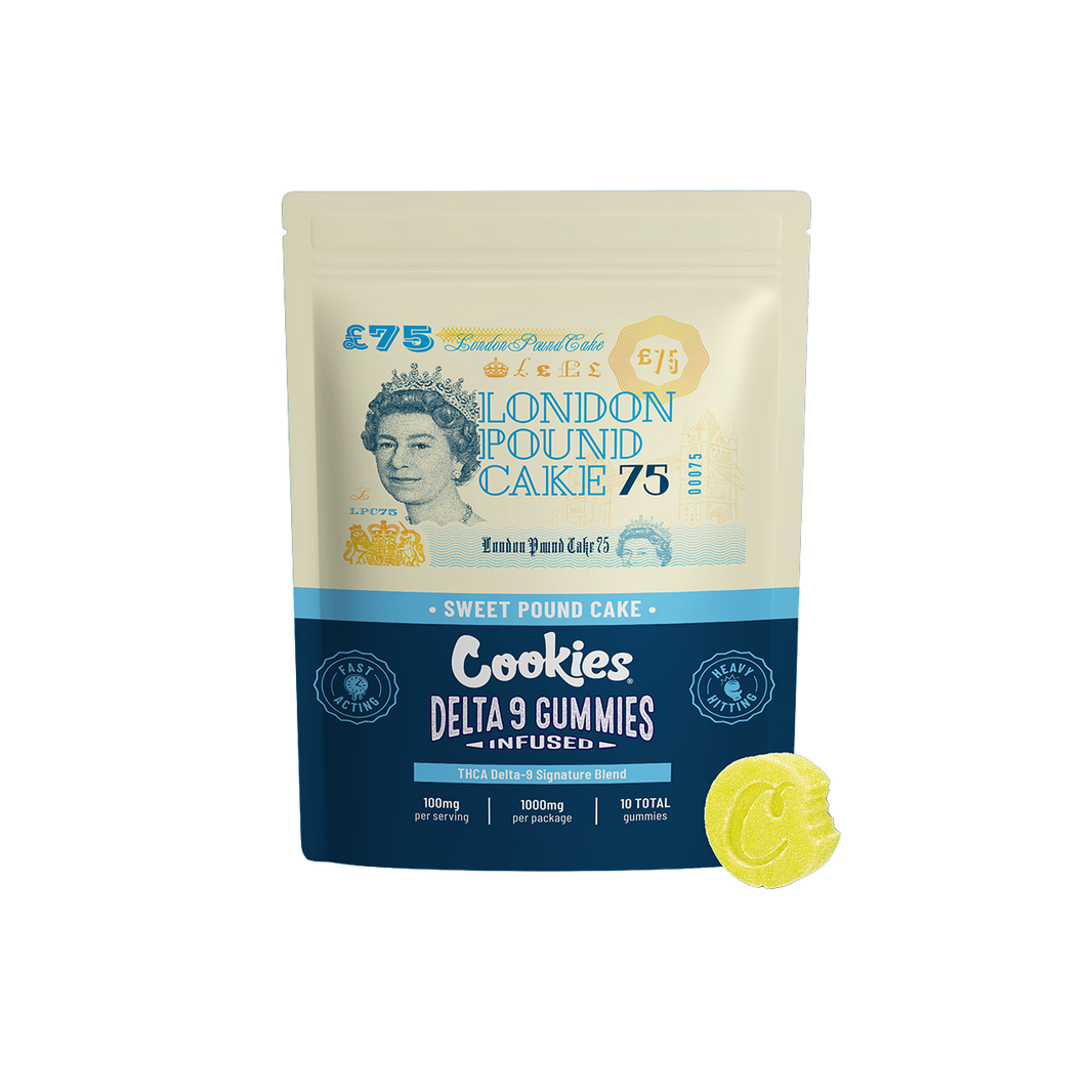 Cookies - THCA Delta 9 Special Blend Infused Gummy London Pound Cake