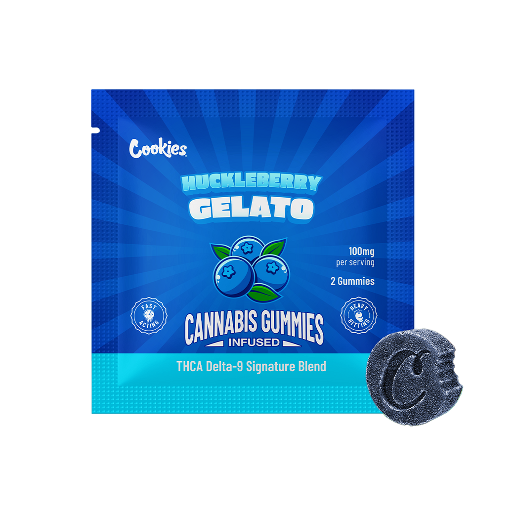 Cookies - THCA/Delta 9 Special Blend Infused Gummy Huckleberry Gelato