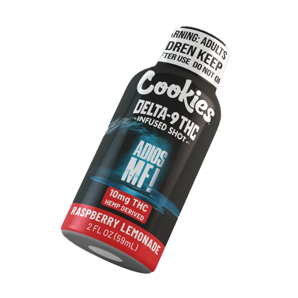 Cookies - D9/THC Infused Shot 10mg - Adios MF
