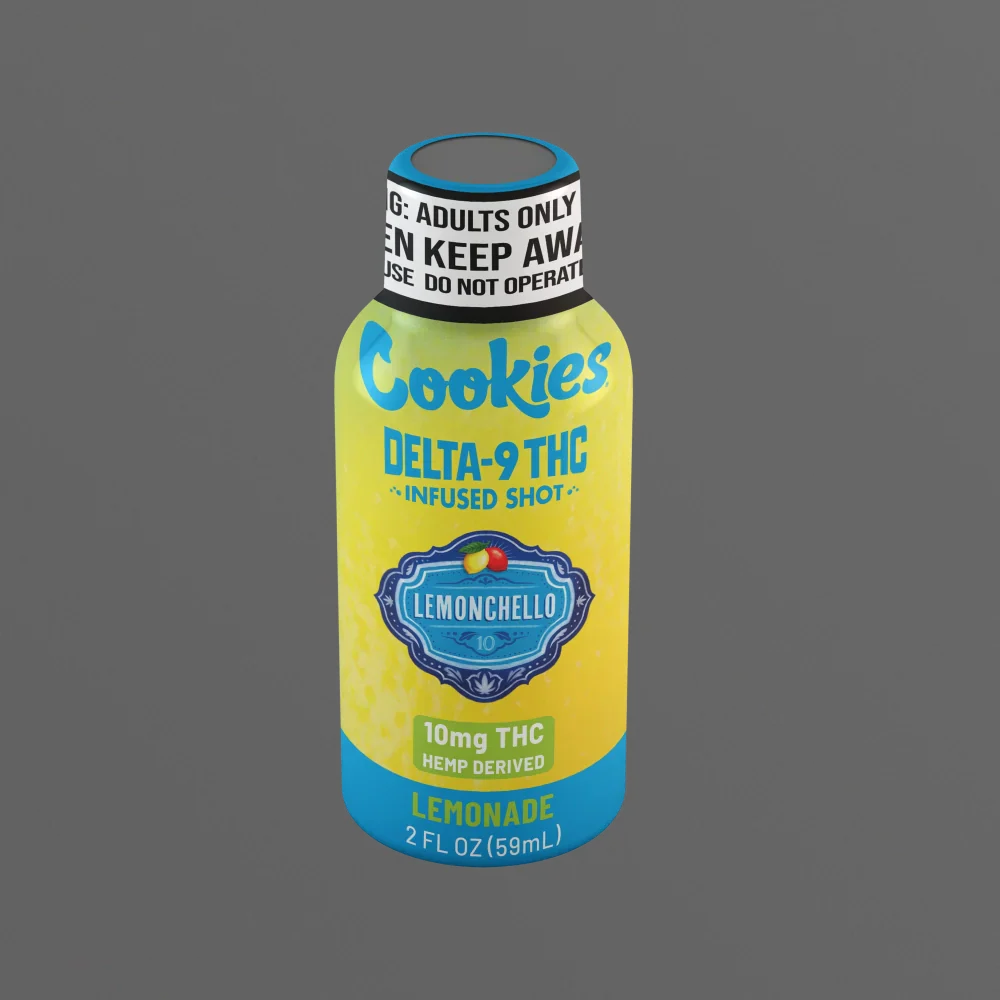 Cookies - D9/THC Infused Shot 10mg - Lemoncello