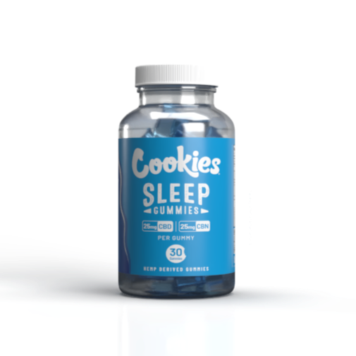 Cookies - CBD/CBN Gummy C-Shape 25mg/25mg - Huckleberry Gelato 30ct Jar