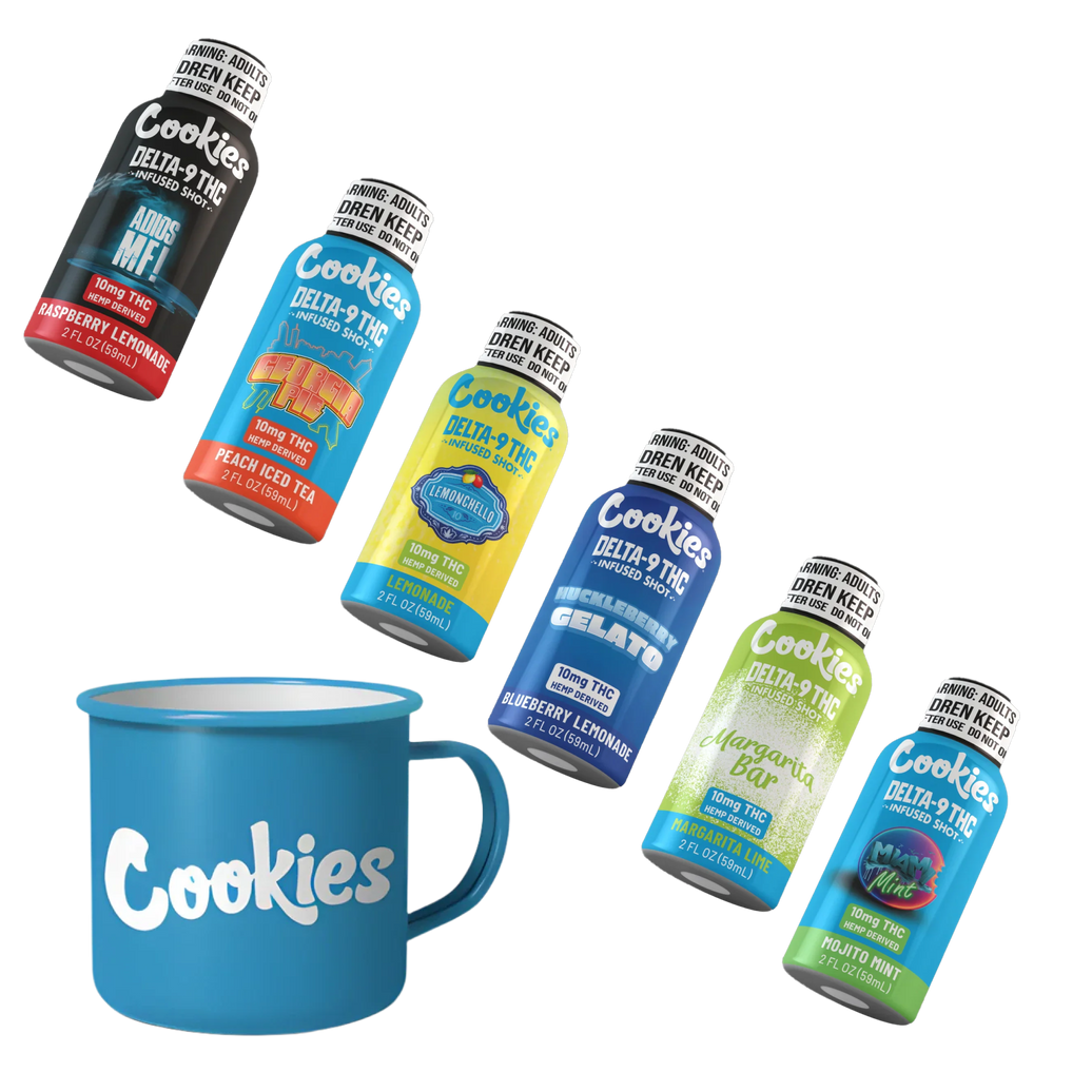 Cookies Infused Shots x6 Bundle + FREE MUG