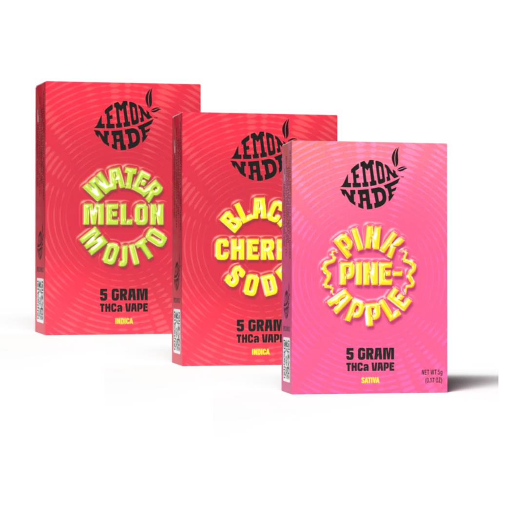 Lemonnade 5g Vape x3 Bundle
