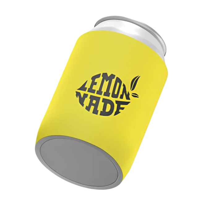 LemonNade - Can Koozie - Yellow w/ Black Logo