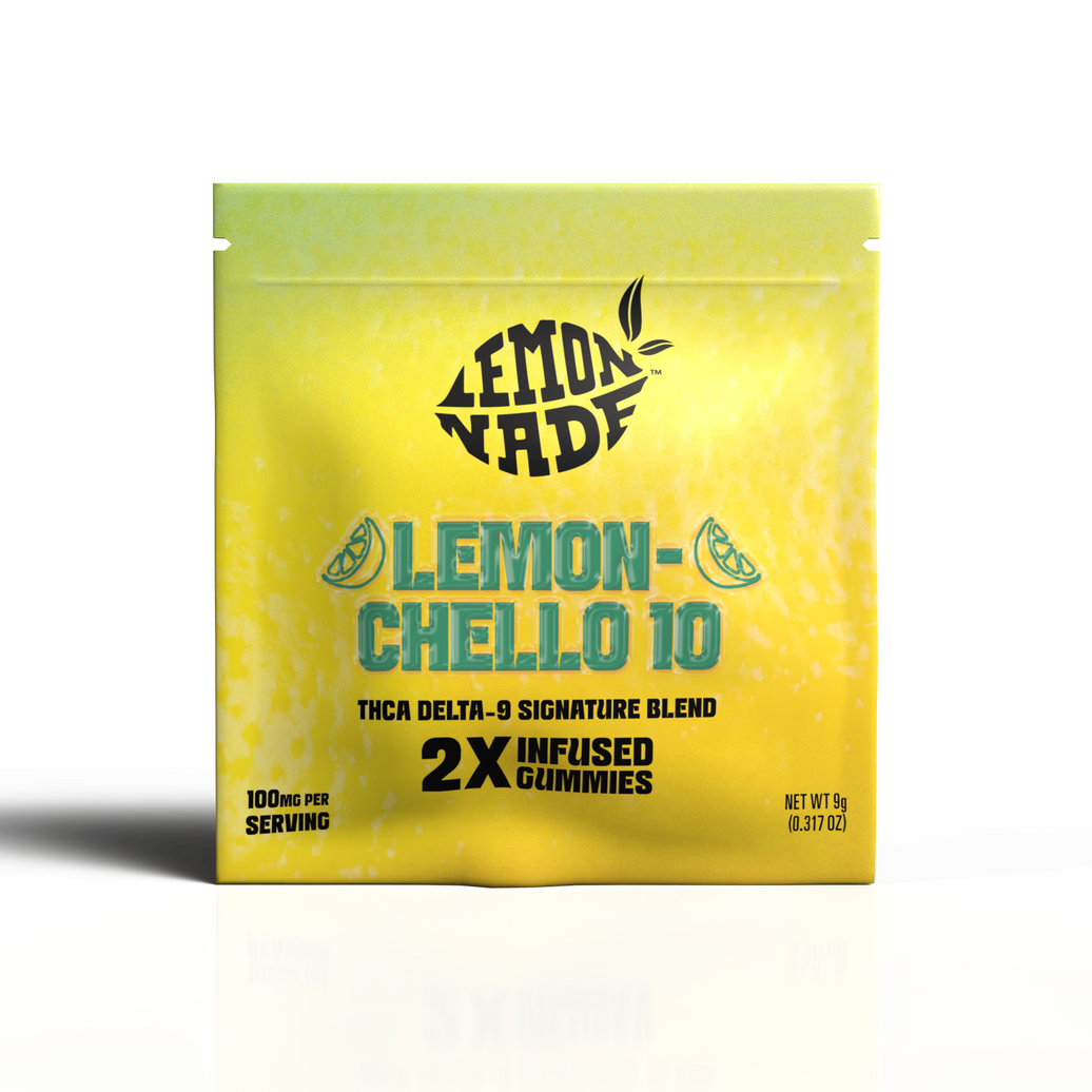 LemonNade - THCA Delta 9 Blend Gummies- Lemonchello 10