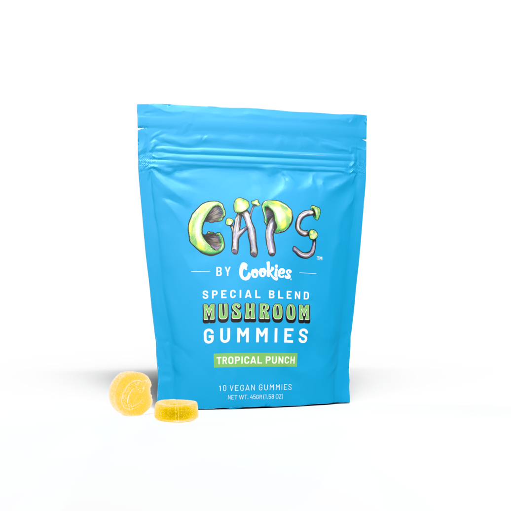 Cookies - Mushroom Gummy 6mg 10ct Bag - Tropical Punch
