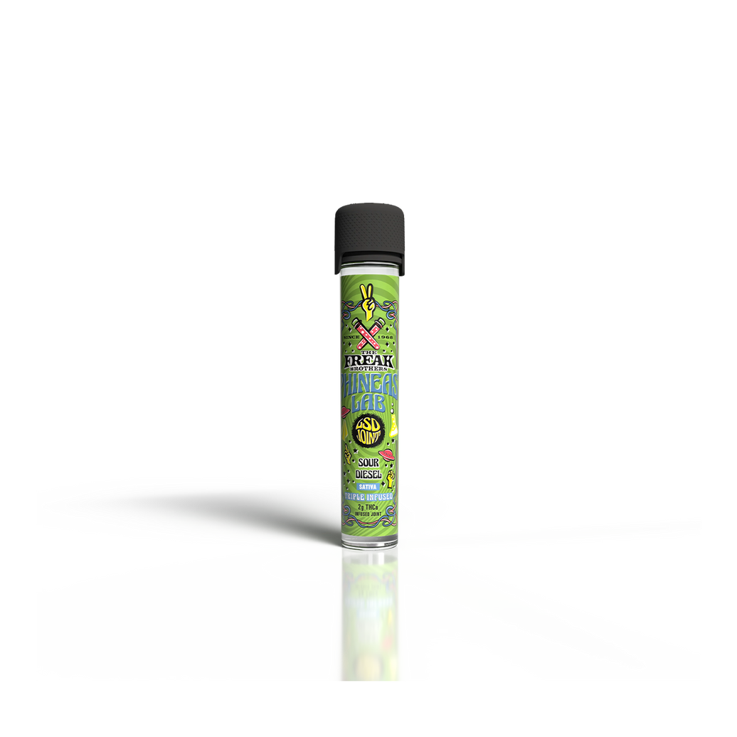 Freak Brothers - LSD Triple Infused Pre-Roll 2.5g - Sour Diesel
