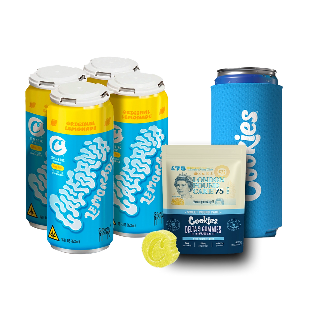 Drinks + Gummies + Koozie Bundle