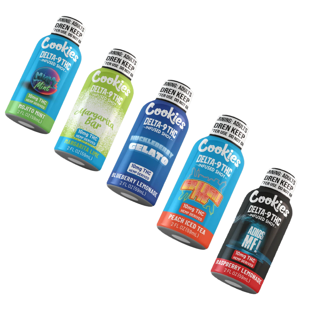 Cookies - Infused Shots - 10mg - x5 Bundle