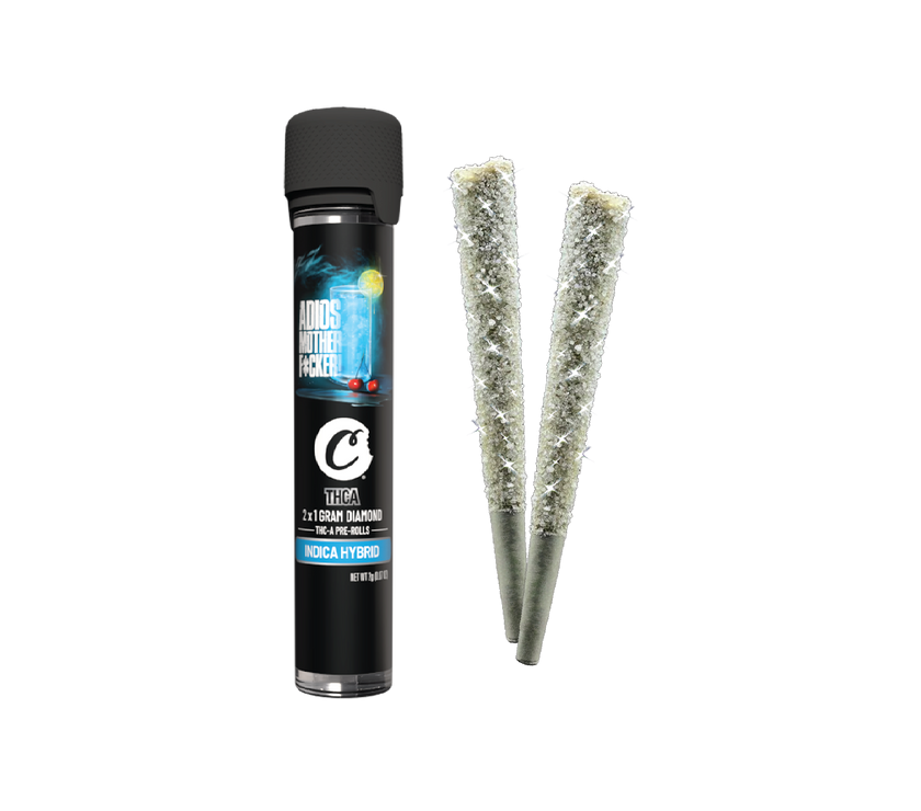 Cookies - THCA Pre-Roll w/ Diamonds 1g 2 Pack - Adios MF