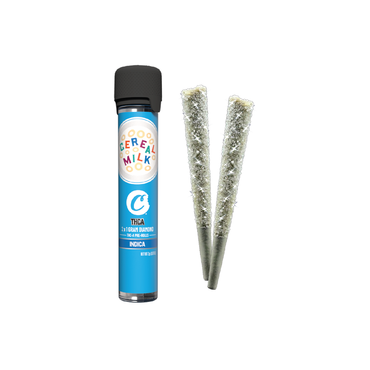 Cookies - Pre-Roll w/ Diamonds 1g 2 Pack - Cereal Milk
