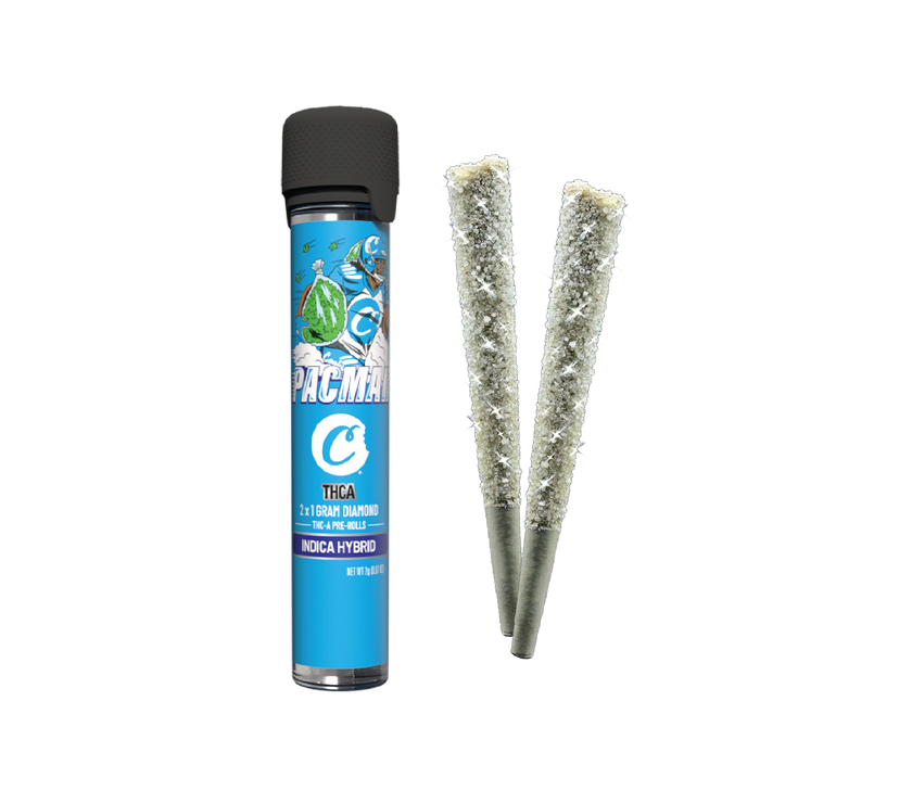 Cookies - THCA Pre-Roll w/ Diamonds 1g 2 Pack - Pacman