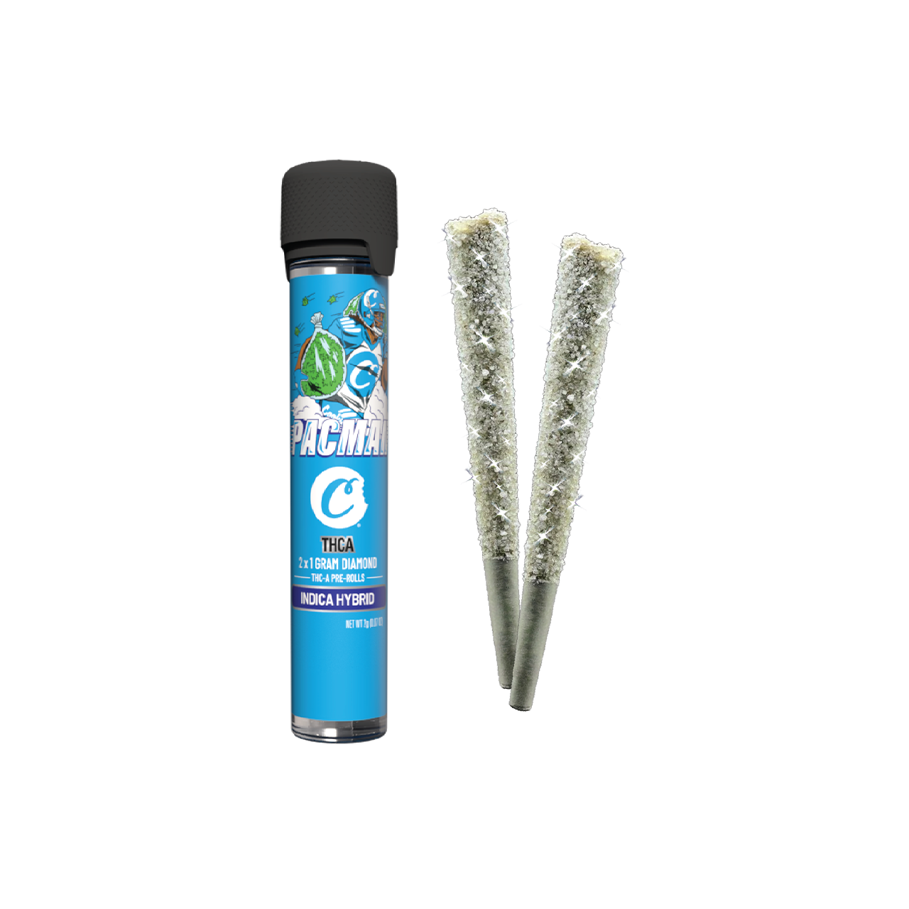Cookies - Pre-Roll w/ Diamonds 1g 2 Pack - Pacman Cookies - Pre-Roll w/ Diamonds 1g 2 Pack - Pacman