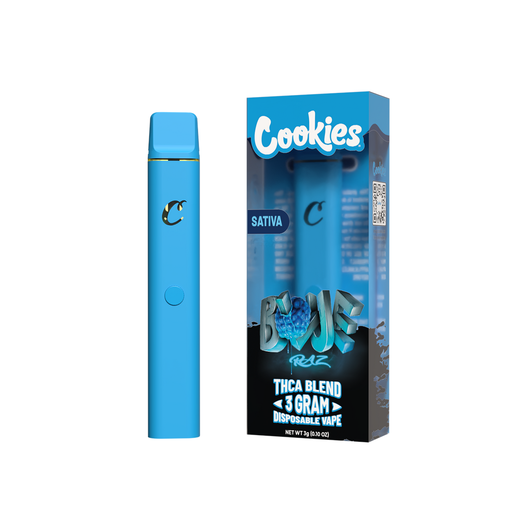 Cookies - THCA Disposable 3g - Blue Razz
