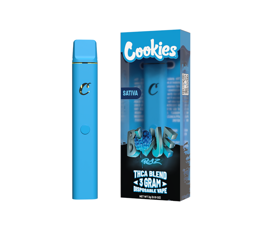 Cookies - Disposable 3g - Blue Razz Cookies - Disposable 3g - Blue Razz