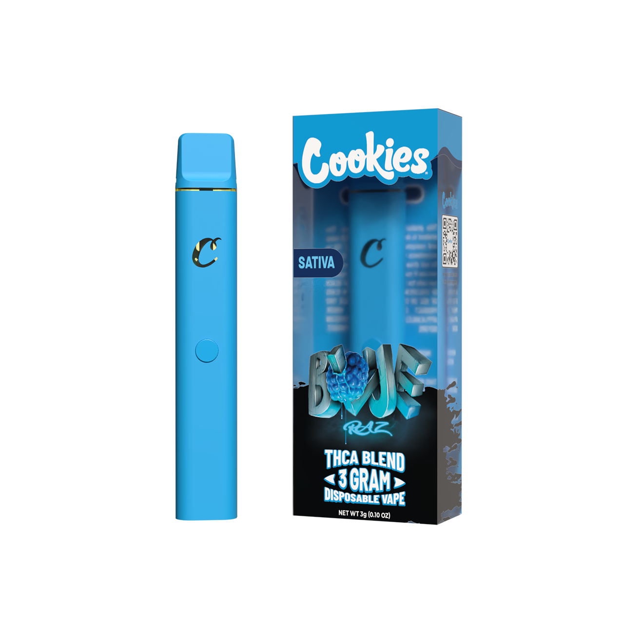 Cookies - Disposable 3g - Blue Razz Cookies - Disposable 3g - Blue Razz