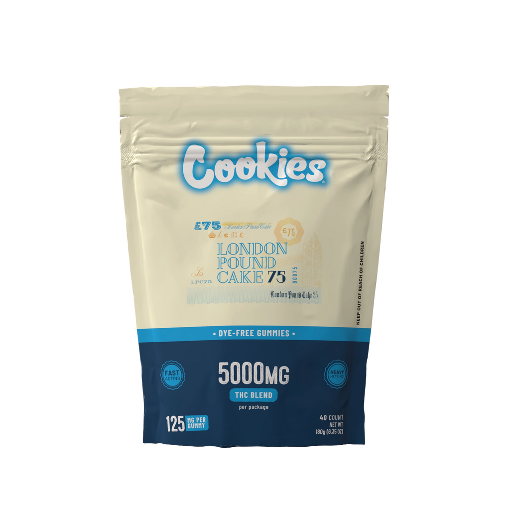 Cookies - Hemp Signature Blend Gummy 125mg - London Pound Cake
