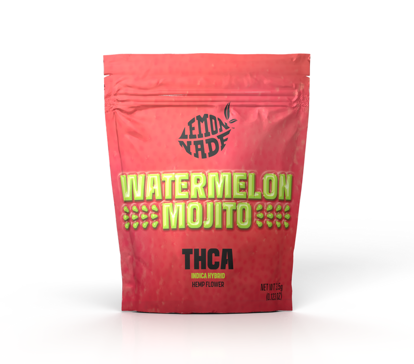 LemonNade - THCA Blend Flower 3.5g Bag - Watermelon Mojito