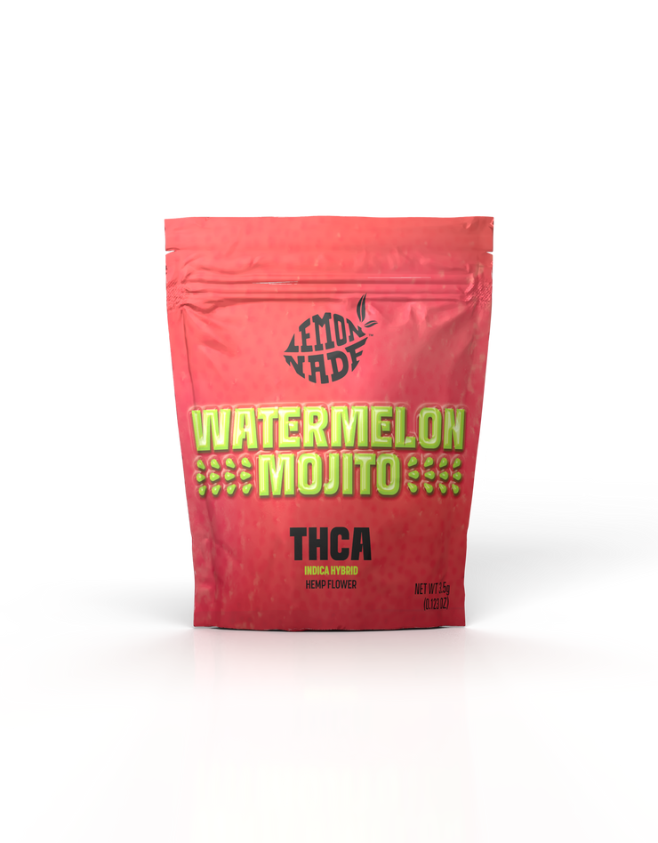 LemonNade - THCA Blend Flower 3.5g Bag - Watermelon Mojito