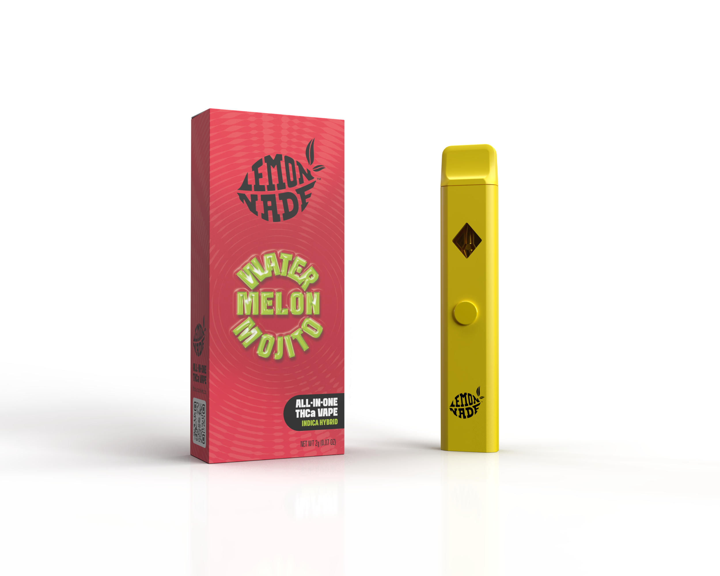 LemonNade - Blend Disposable 2ml - Watermelon Mojito LemonNade - Blend Disposable 2ml - Watermelon Mojito