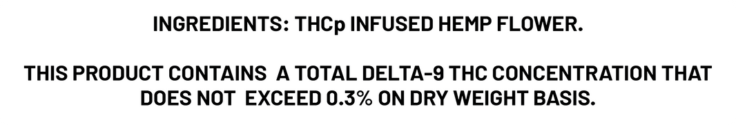 THCP Flower 3.5g Bag - Adios MF