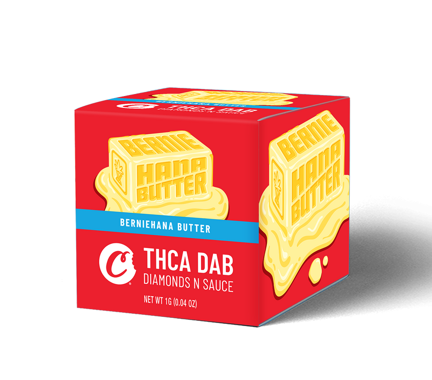 Cookies - THCA Dab Diamonds N Sauce Berniehanna Butter 1g