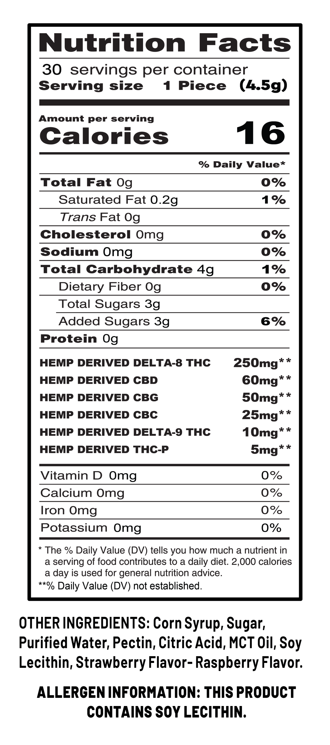 Cookies - Hemp Signature Blend Gummy 400mg - Clear - Berry Pie - 30ct Jar