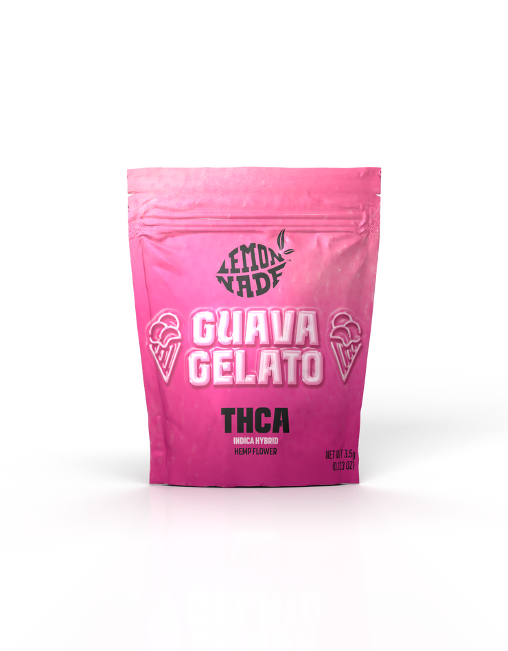 LemonNade - THCA Blend Flower 3.5g Bag - Guava Gelato