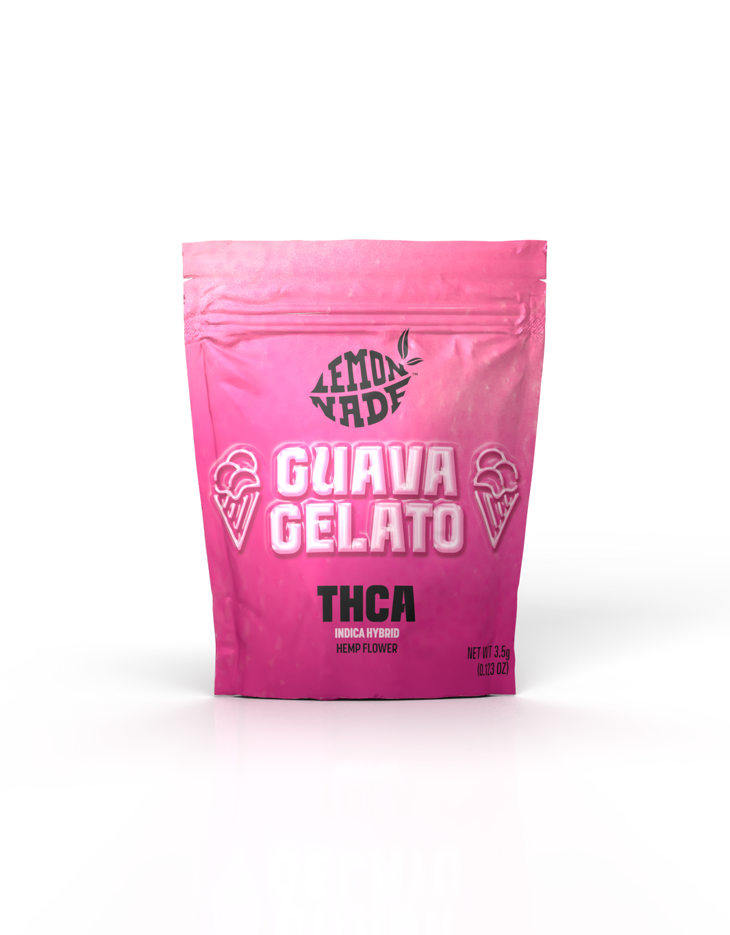 LemonNade - THCA Blend Flower 3.5g Bag - Guava Gelato