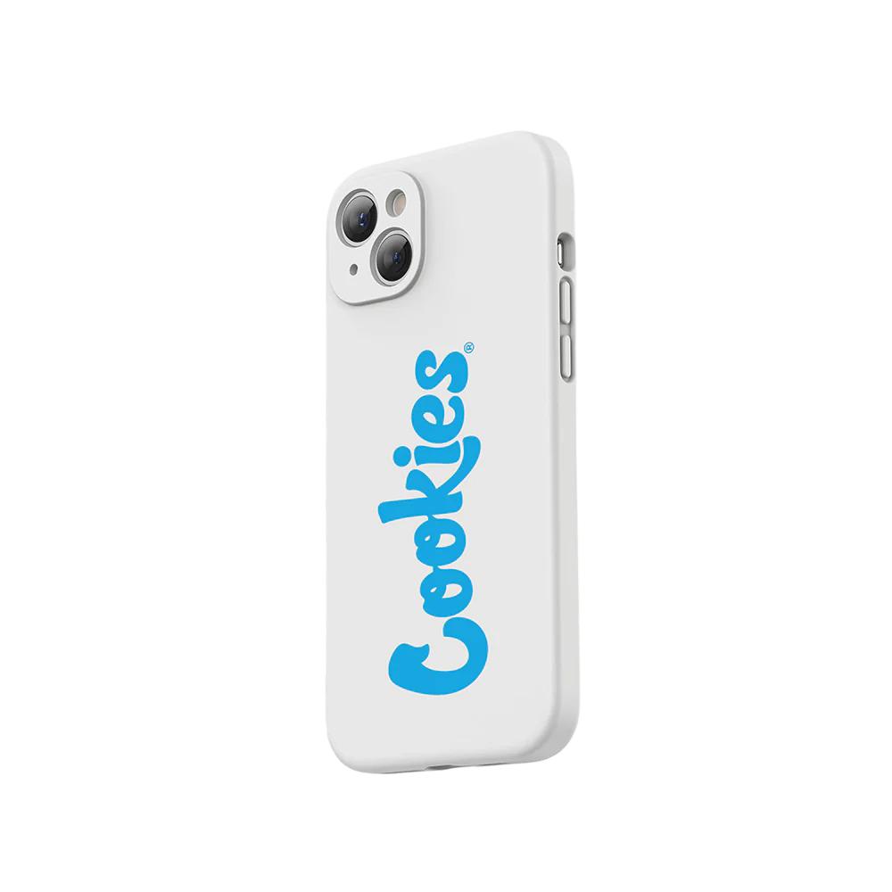 Cookies - iPhone Case - White w/ Blue Logo Cookies - iPhone Case - White w/ Blue Logo