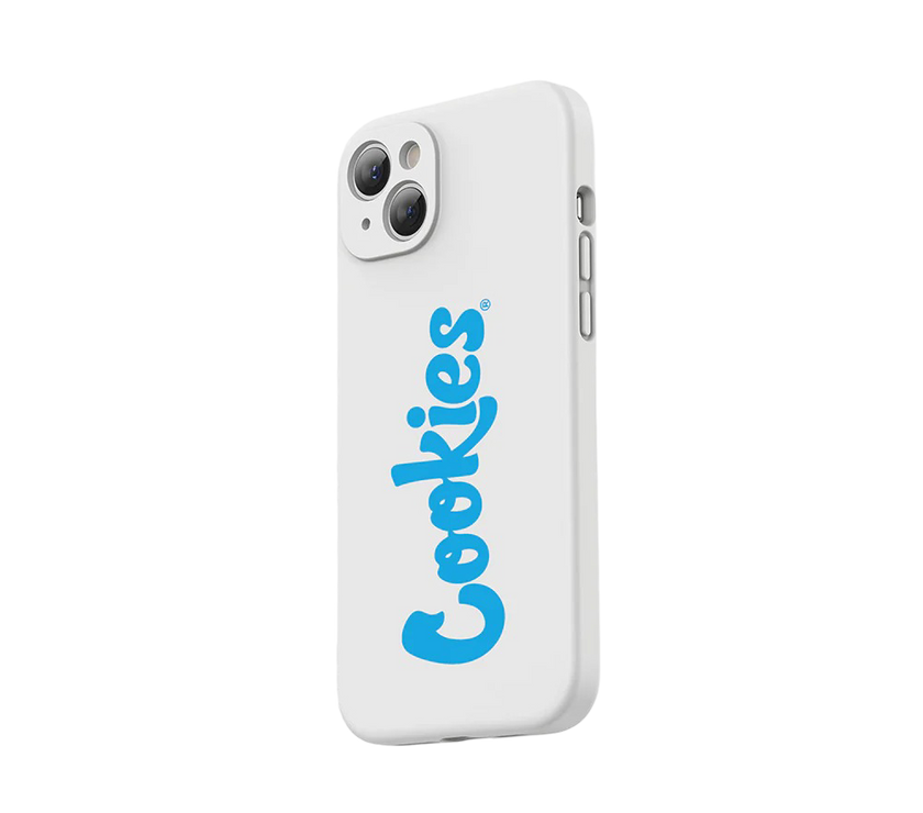Cookies - iPhone Case - White w/ Blue Logo