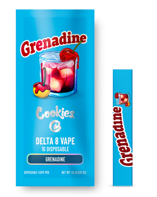 Grenadine | Delta 8 1g Disposable Vape Pen w/ Live Terpenes