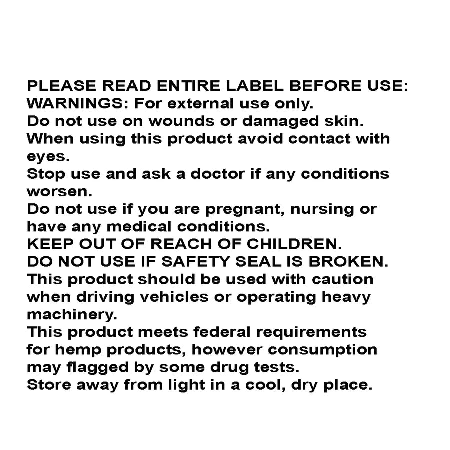 Cookies - CBD/CBG/CBN Cream 4oz 3000mg (1:1:1) w/ Menthol + Aloe Vera + Arnica