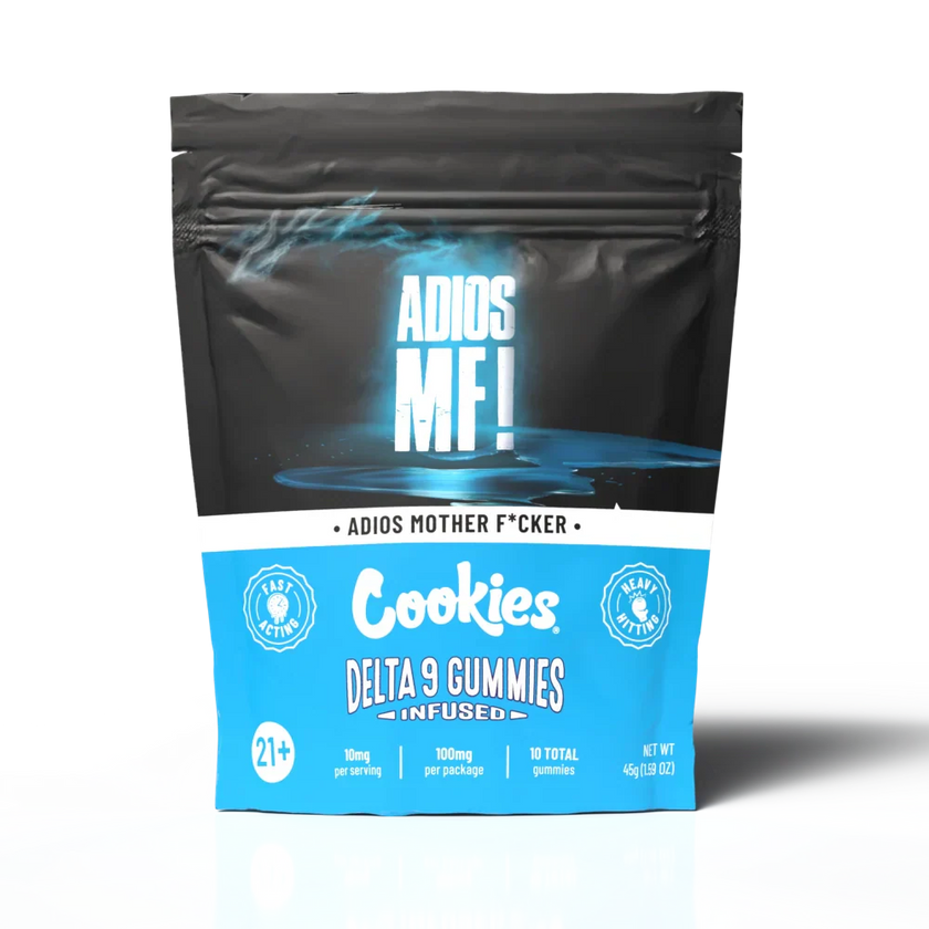 Cookies - Delta 9 Gummy 10mg - Adios MF - 10ct Bag