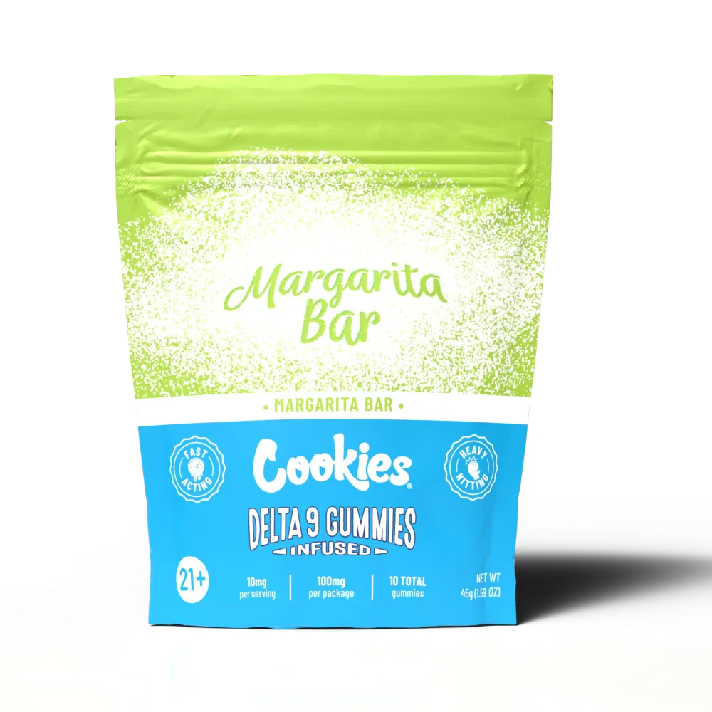 Cookies - Delta 9 Gummy 10mg - Margarita Bar - 10ct Bag