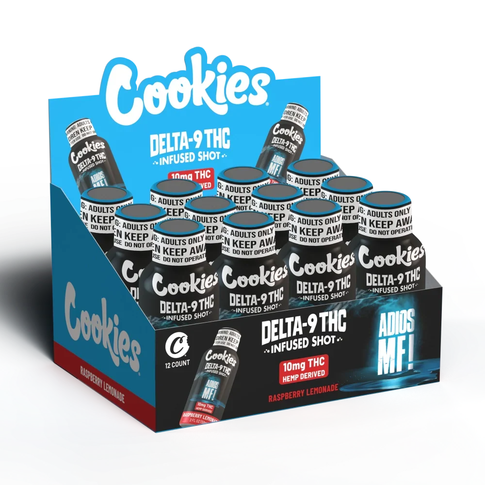 Cookies - D9/THC Infused Shot 10mg - Adios MF
