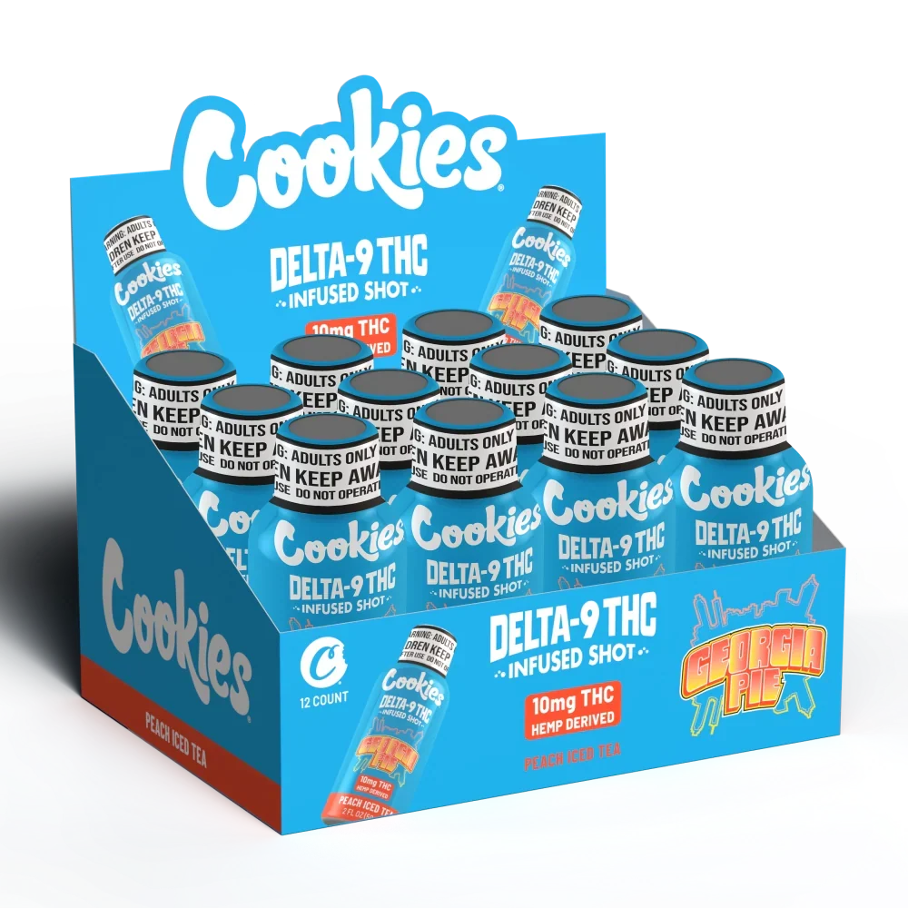 Cookies - D9/THC Infused Shot 10mg - Georgia Pie