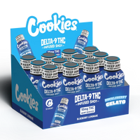 Cookies - D9/THC Infused Shot 10mg - Huckleberry Gelato