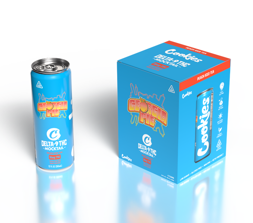 Cookies - Delta 9/THC Mocktail Can 10mg - Georgia Pie - 4 Pack