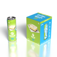 Cookies - Delta 9/THC Mocktail Can 10mg - Margarita Bar - 4 Pack