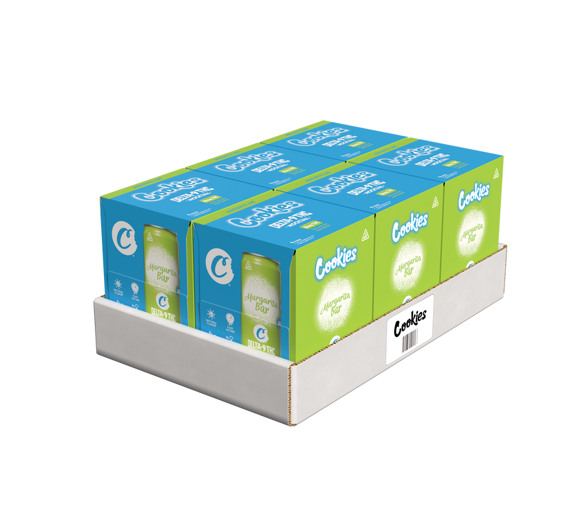 Cookies - Delta 9/THC Mocktail Can 10mg - Margarita Bar - 4 Pack