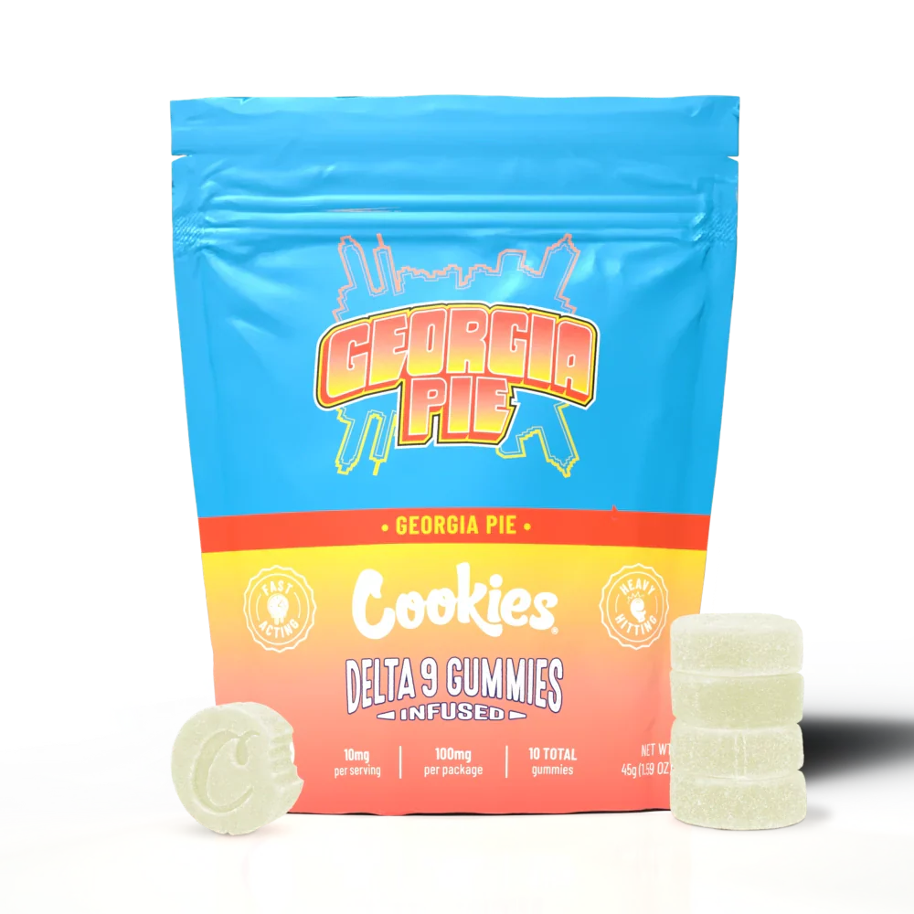 Cookies - Delta 9 Gummy 10mg - Georgia Pie - 10ct Bag Cookies - Delta 9 Gummy 10mg - Georgia Pie - 10ct Bag
