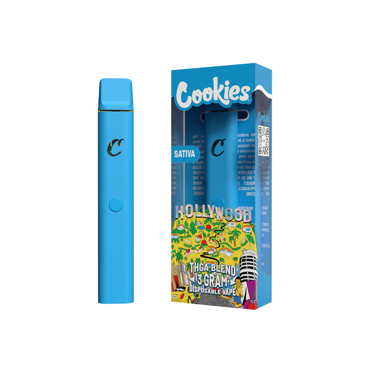 Cookies - THCA Disposable 3g - Hollywood