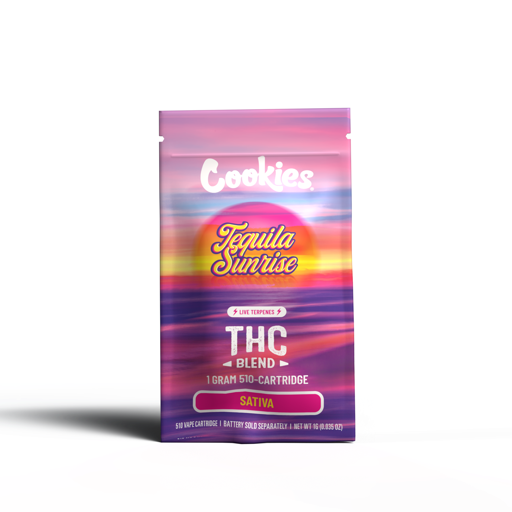 Cookies - THCA Cartridge 1g - Tequila Sunrise