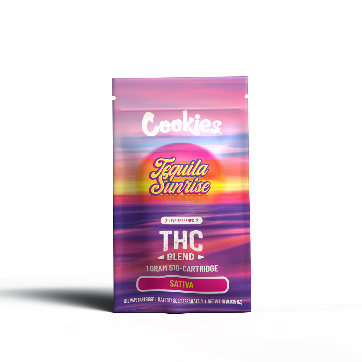 Cookies - THCA Cartridge 1g - Tequila Sunrise
