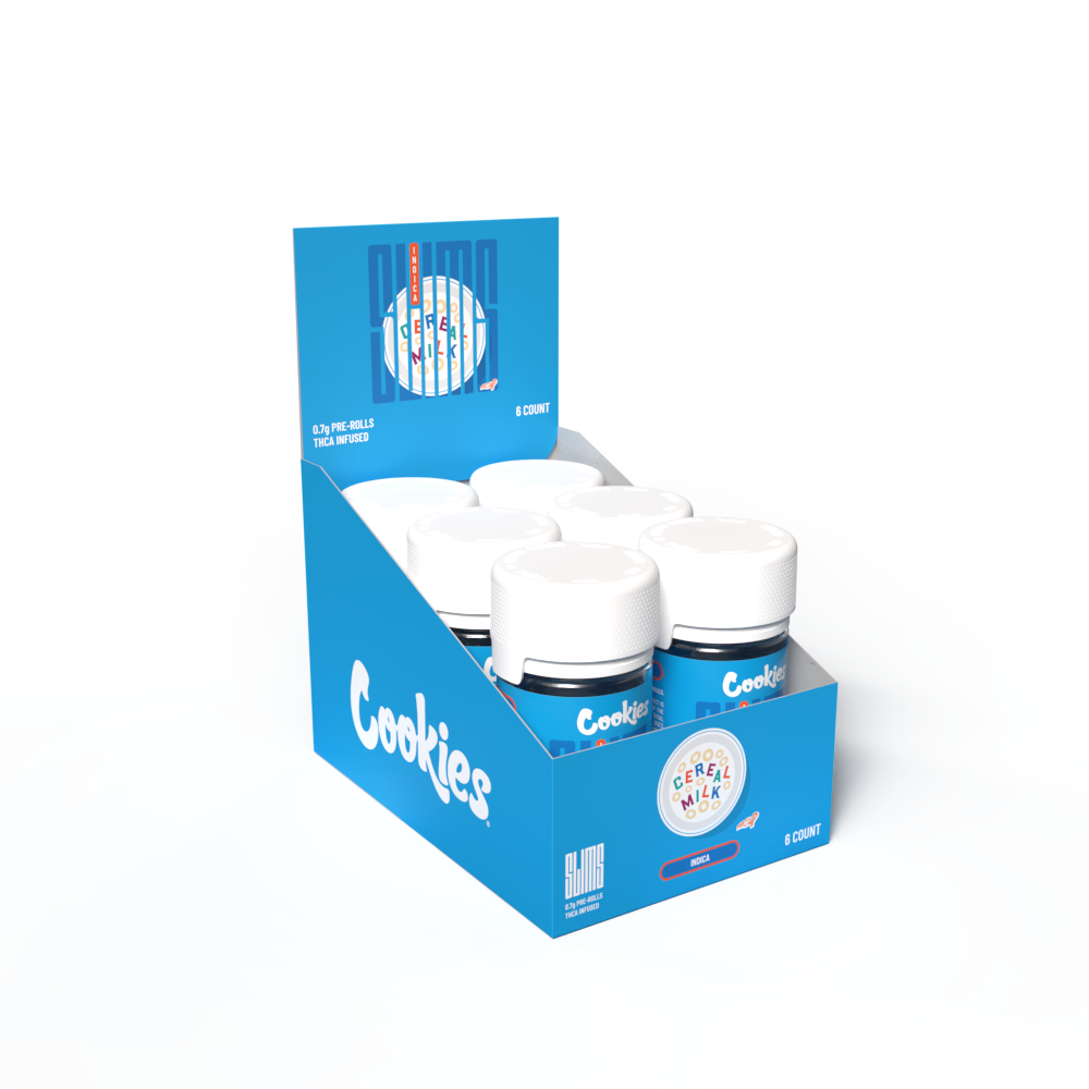 Cookies - Infused Pre-Roll 0.7g - Cereal Milk - 5ct Jar