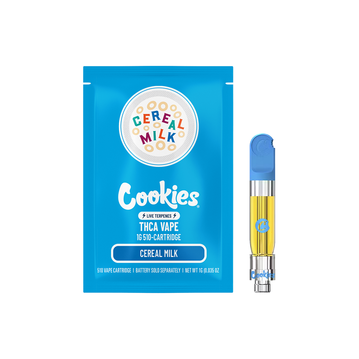 Cookies - THCA Cartridge Cereal Milk 1gr